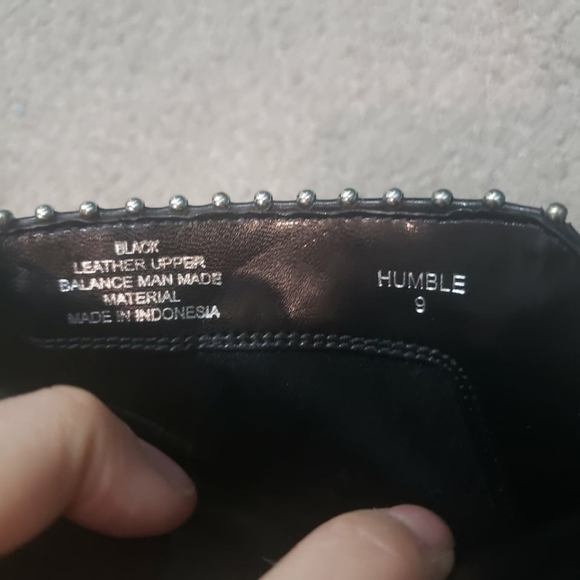 Steve Madden HUMBLE leather ankle booties size 9 - Picture 2 of 7